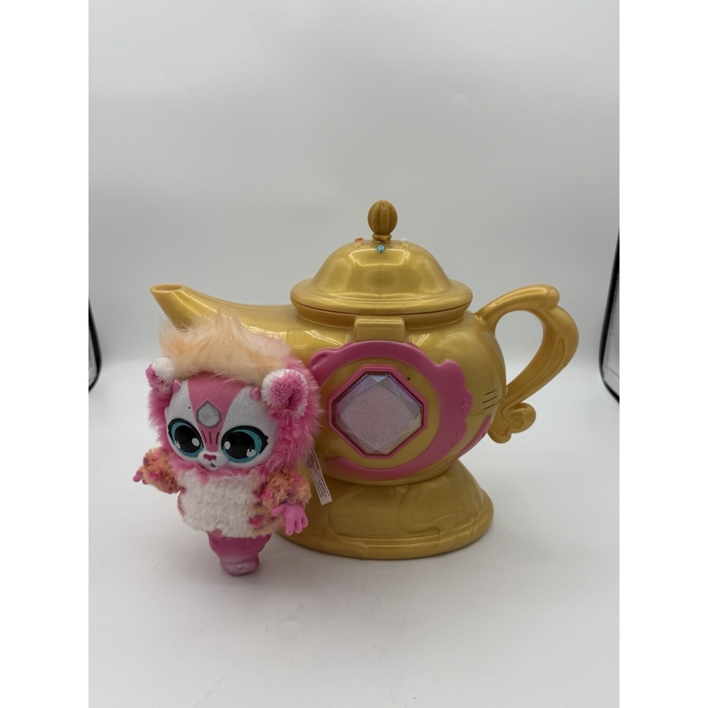 Magic Mixies Magic Genie Lamp w/ Interactive 8" Rainbow Plush–Lights & Sounds